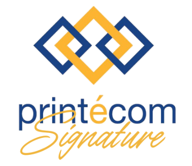 Mini-boutique Printécom Signature personnalisée